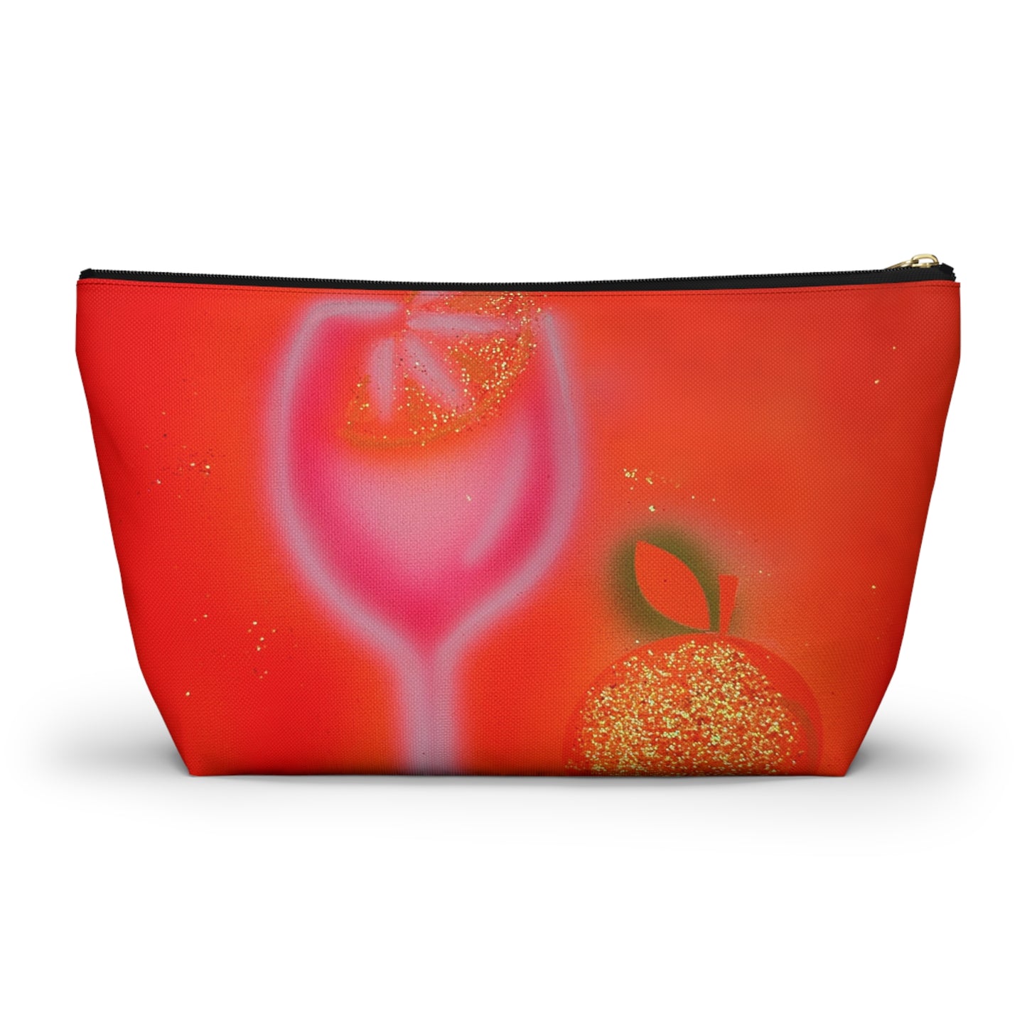 "aperol spritz" airbrush makeup pouch