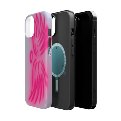 MagSafe "angel wings" airbrush iPhone case
