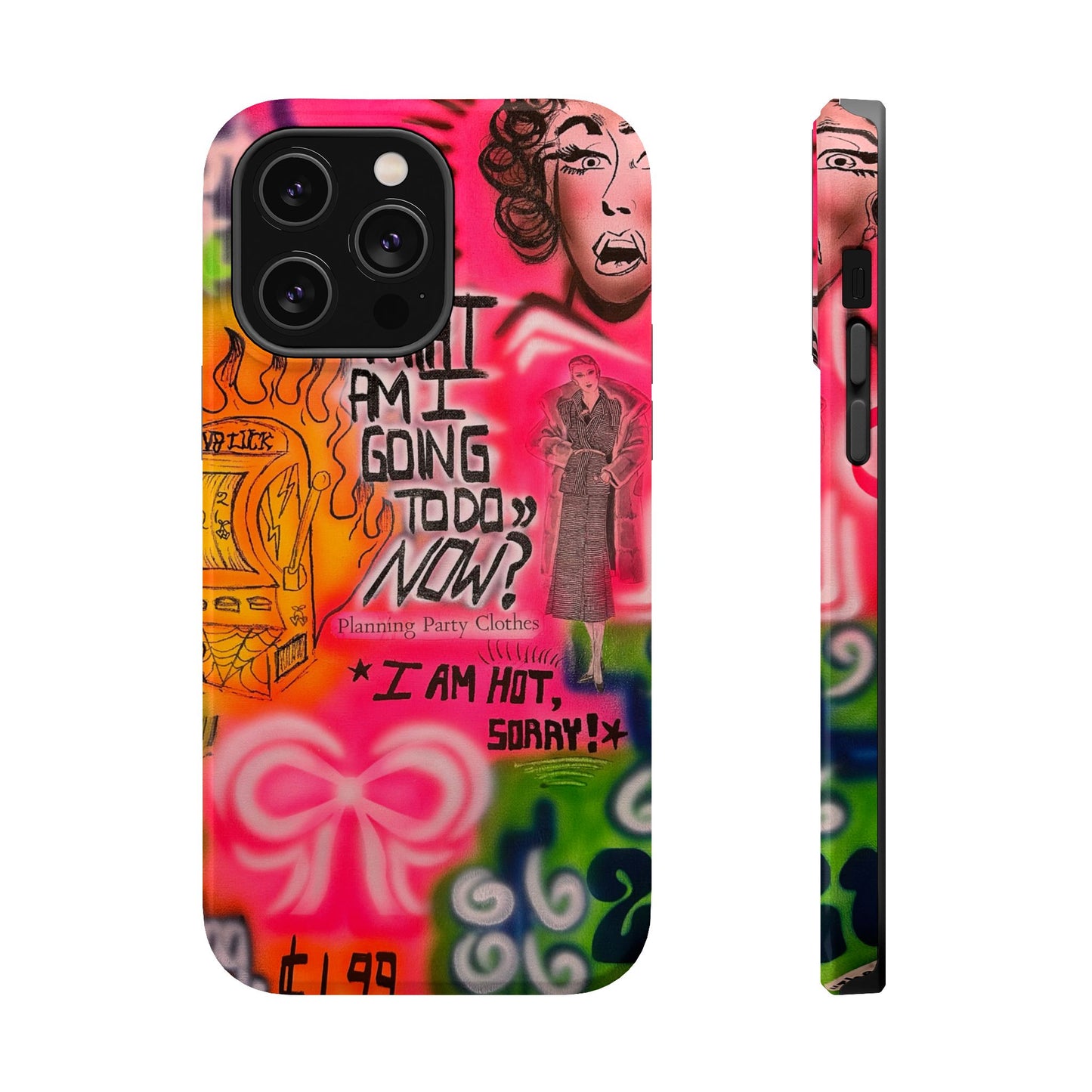 MagSafe „Pech gehabt“ Airbrush iPhone-Hülle