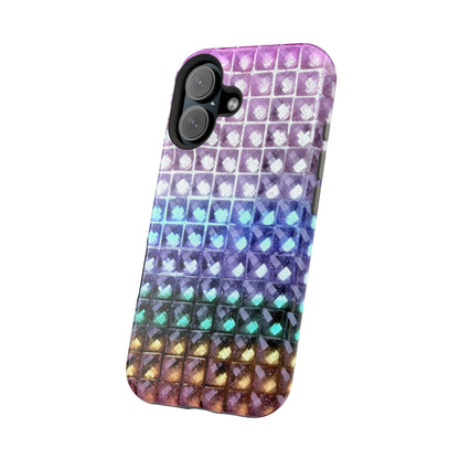 MagSafe "multicolor studs" airbrush iPhone case