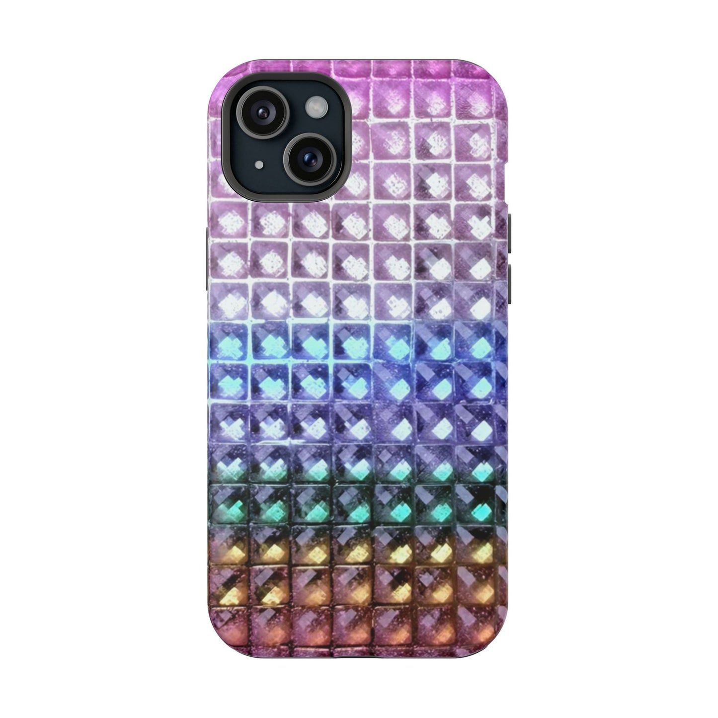 MagSafe "multicolor studs" airbrush iPhone case