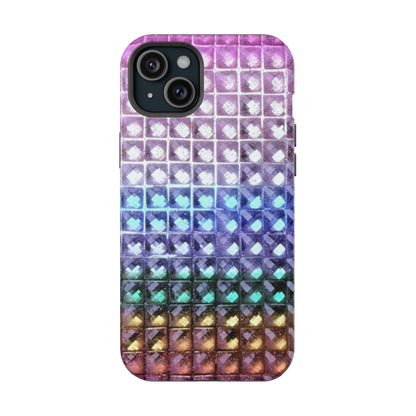 MagSafe "multicolor studs" airbrush iPhone case