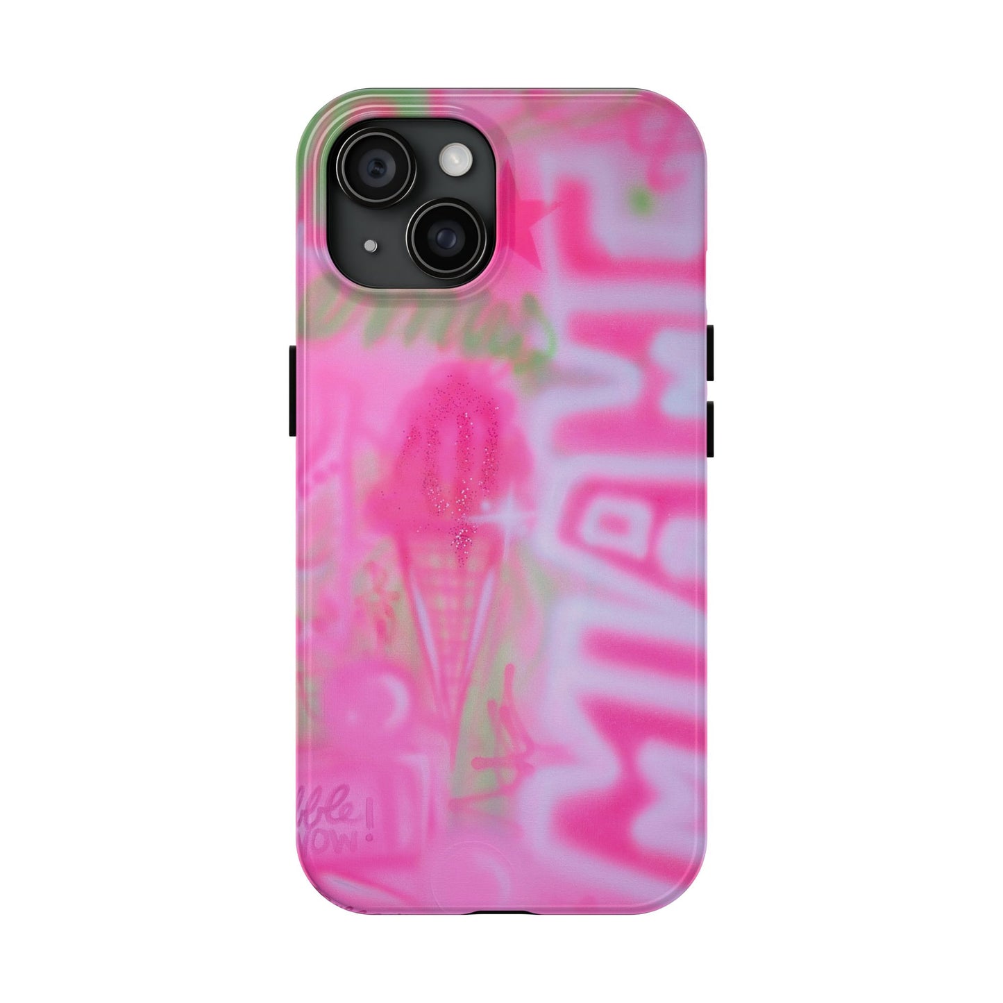 "sunset sorbet" airbrush iPhone case