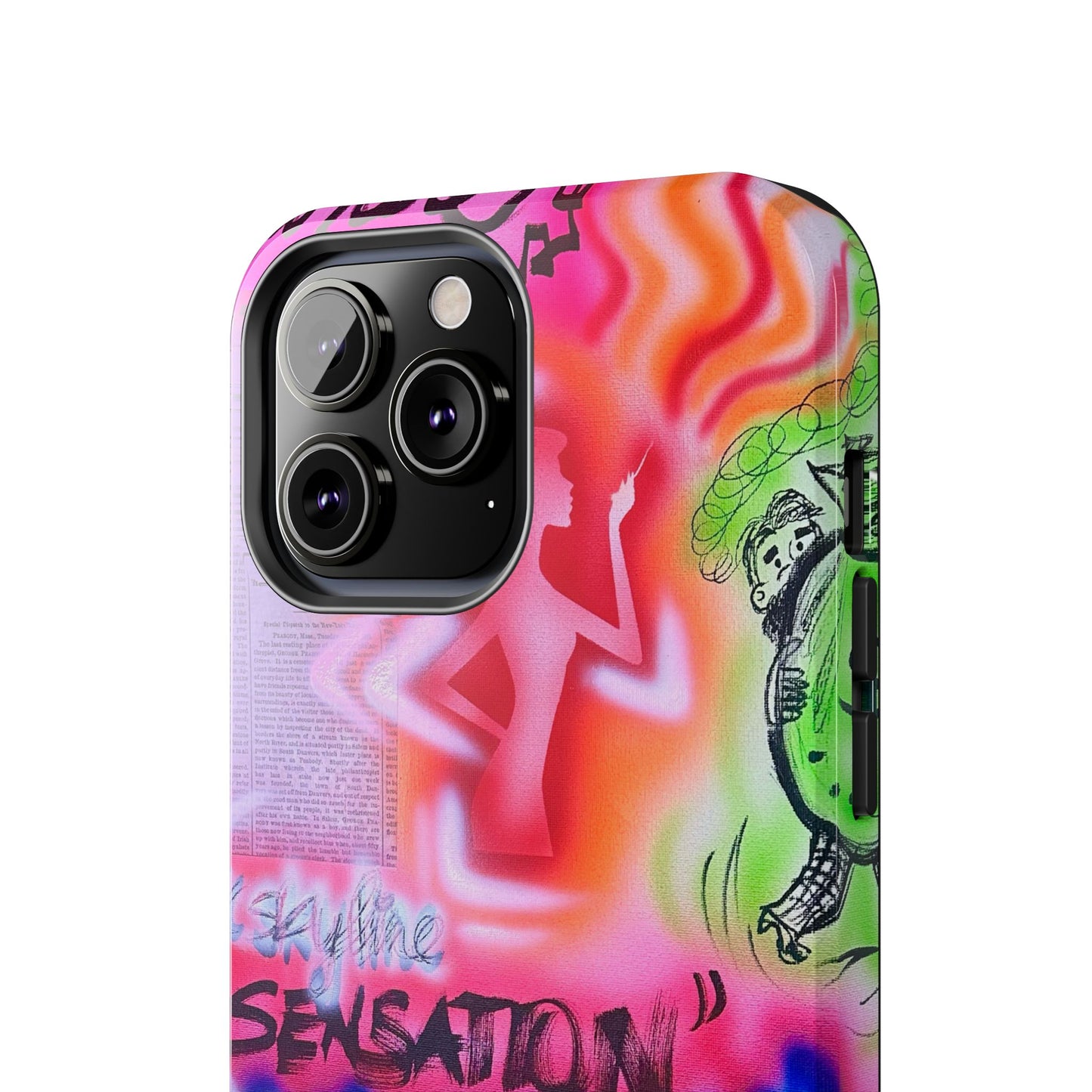 "skyline sensation" airbrush iPhone case