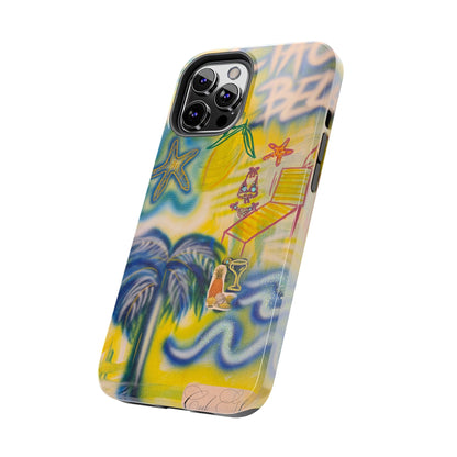"ciao bella" airbrush iPhone case