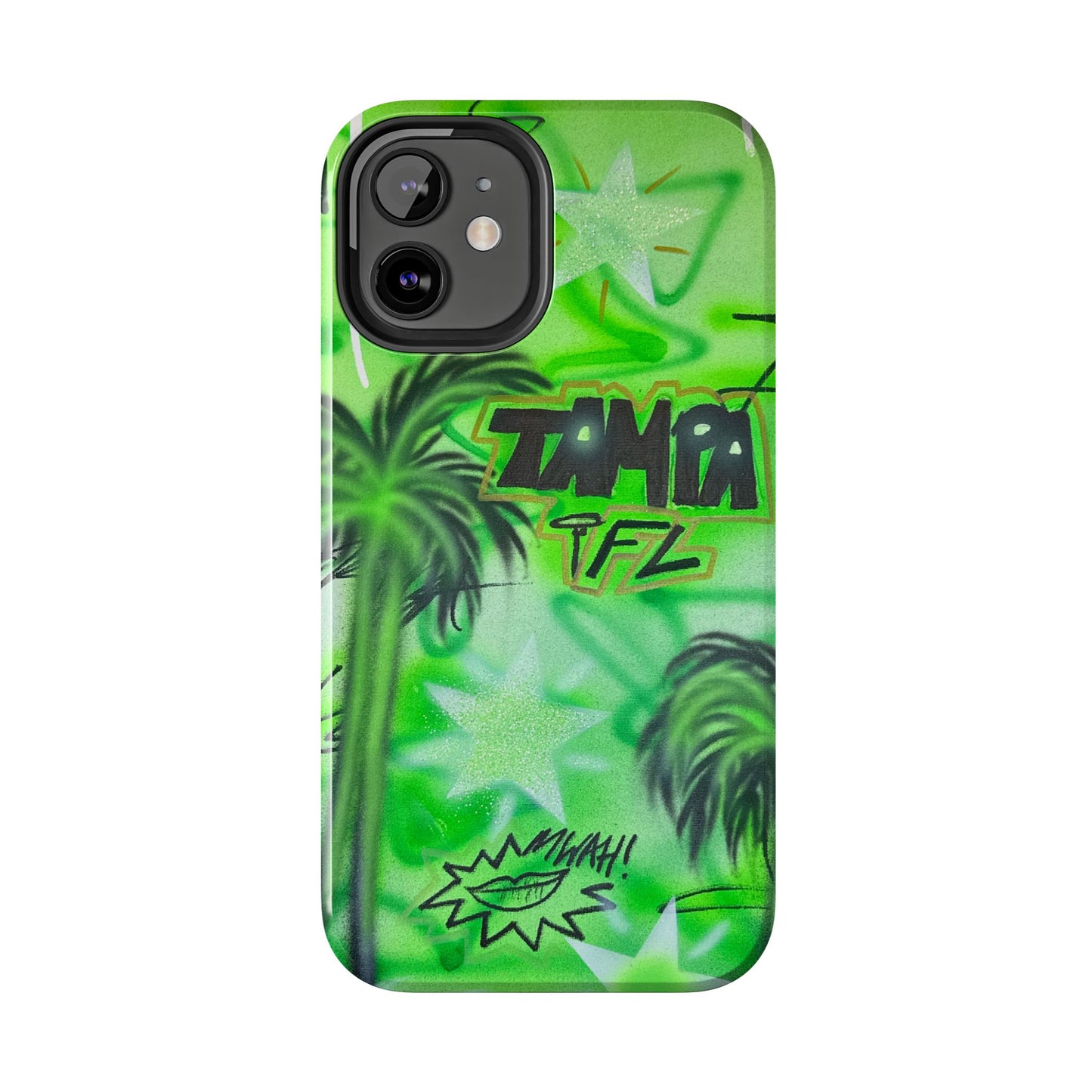 "tampa, fl" airbrush iPhone case