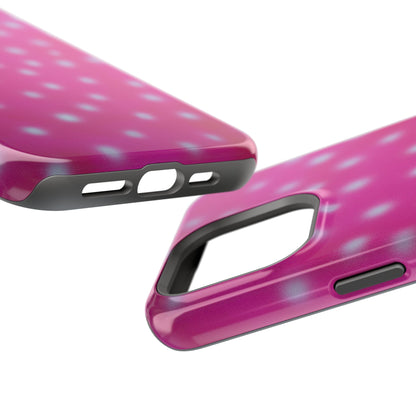 MagSafe "bubblegum polka dot" airbrush iPhone case