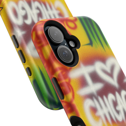 MagSafe "chicago" airbrush iPhone case