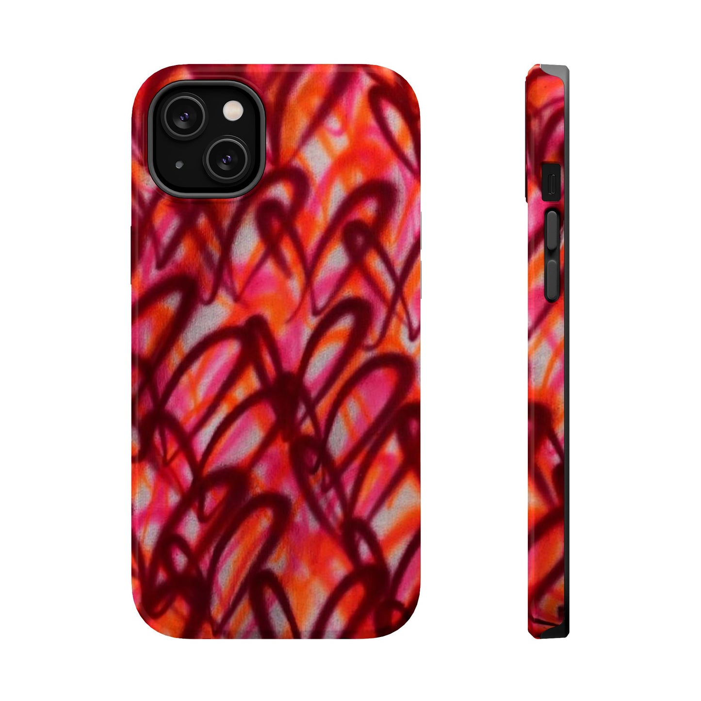 MagSafe „Graffiti Love“ Airbrush iPhone Hülle