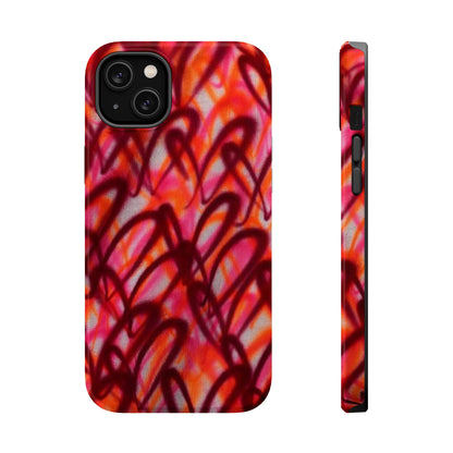 MagSafe „Graffiti Love“ Airbrush iPhone Hülle