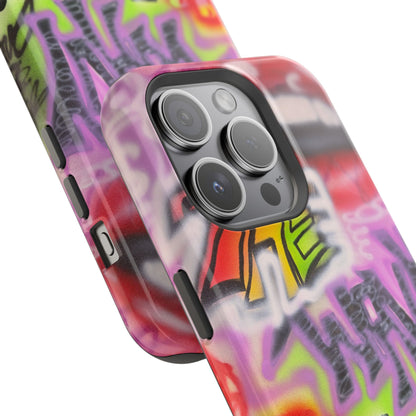 MagSafe "wynwood gold" airbrush iPhone case