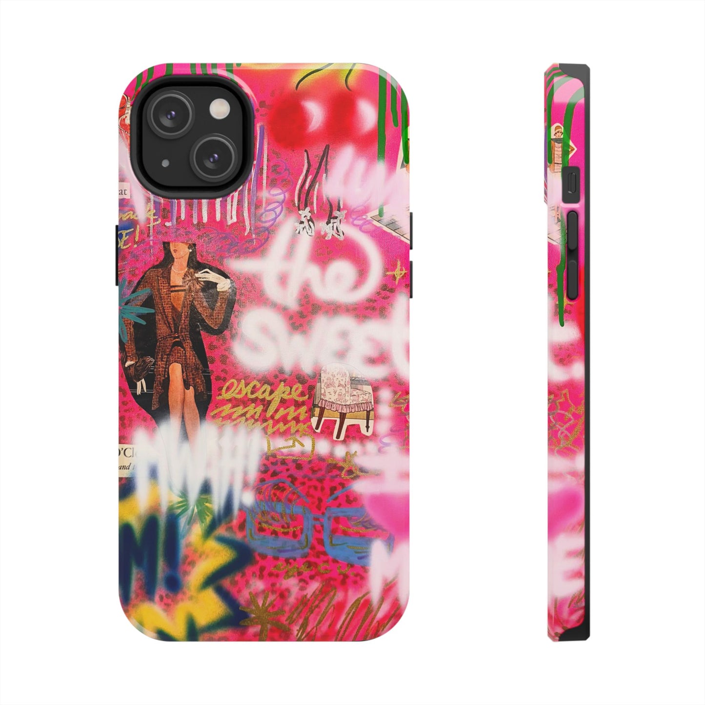 "sweet escape" airbrush iPhone case