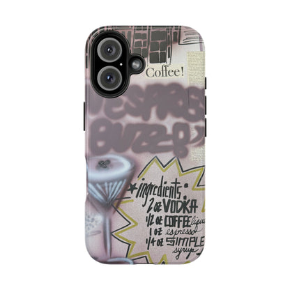 "espresso martini" airbrush iPhone case