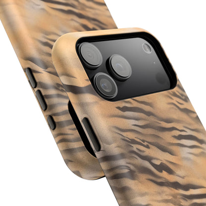 MagSafe "neutral tiger" airbrush iPhone case