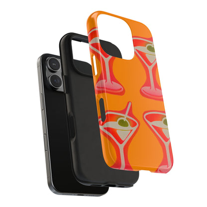"shaken, not stirred” airbrush iPhone case