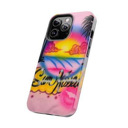 "sunkissed" airbrush iPhone case