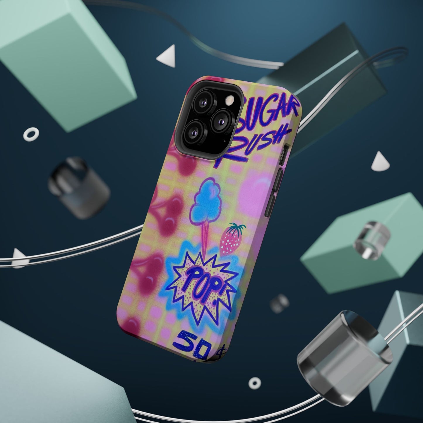 MagSafe "Zuckerrausch" Airbrush iPhone Hülle
