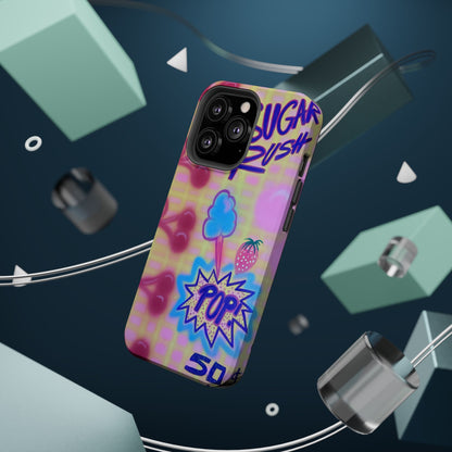 MagSafe "Zuckerrausch" Airbrush iPhone Hülle
