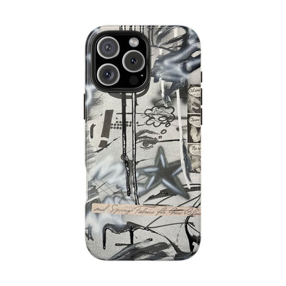 "monochrome mood" airbrush iPhone case