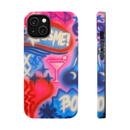 MagSafe "kiss me pt. 2" Airbrush iPhone Hülle