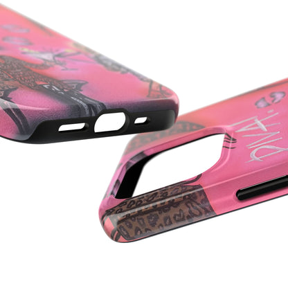 "party diva" airbrush iPhone case