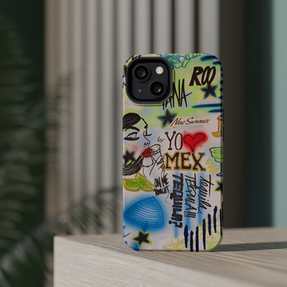 MagSafe "salted lime" airbrush iPhone case