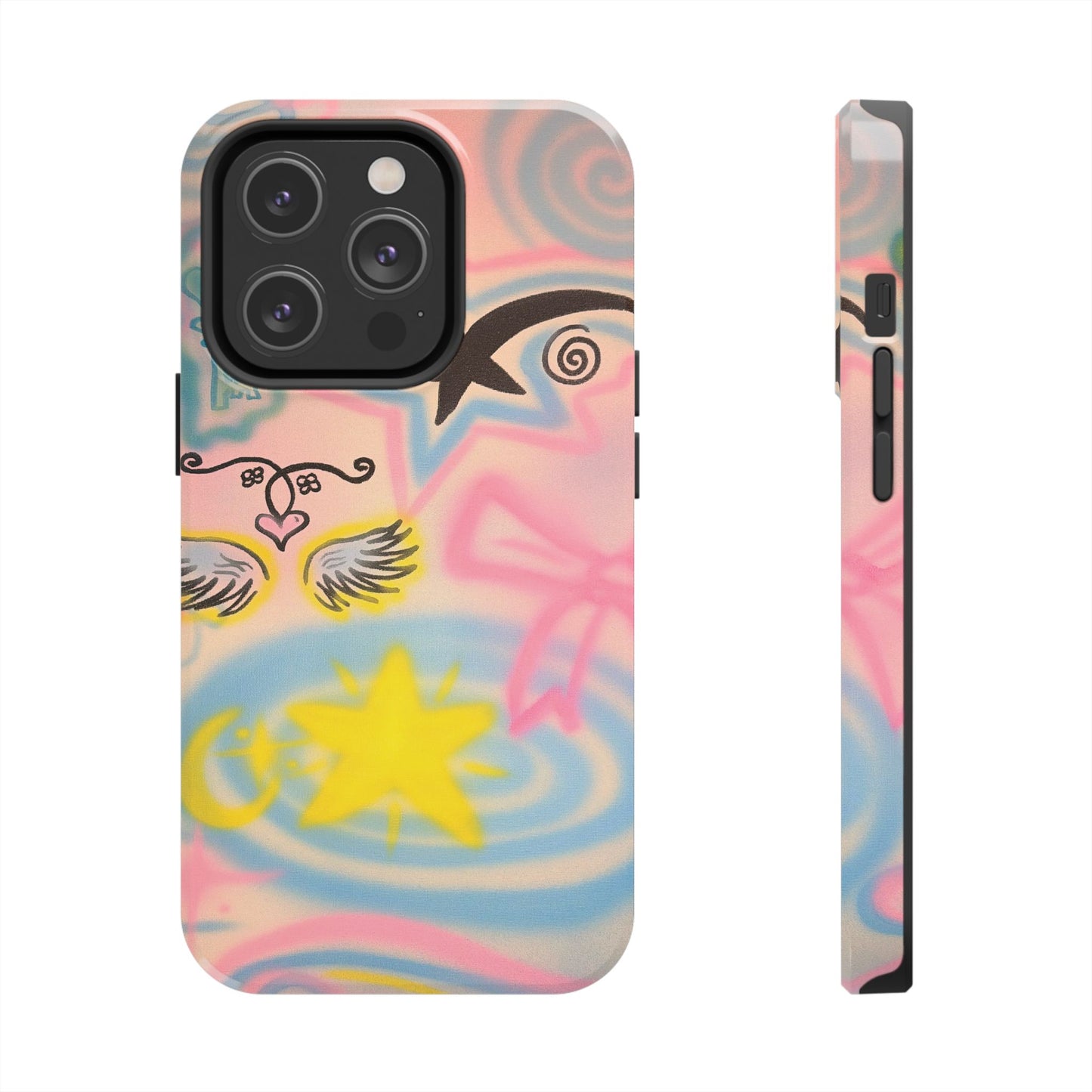 "star energy" airbrush iPhone case