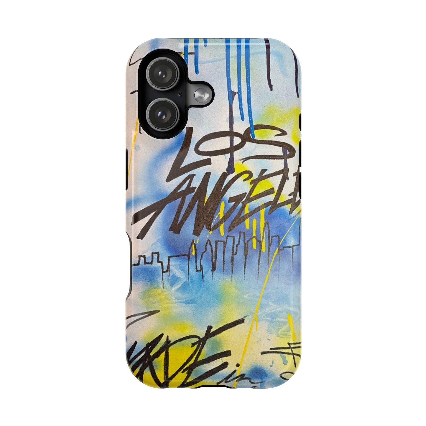 MagSafe "los angeles" airbrush iPhone case