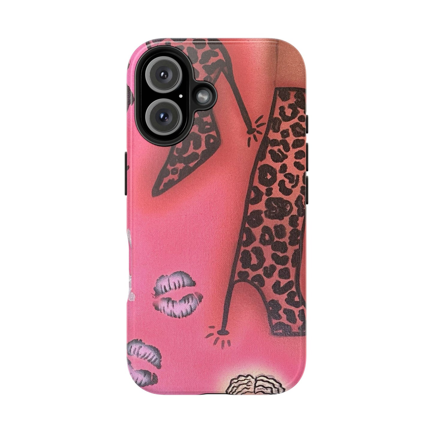 "cheetah boots" airbrush iPhone case