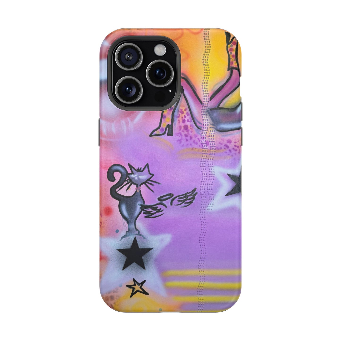 MagSafe @mayacain airbrush iPhone case