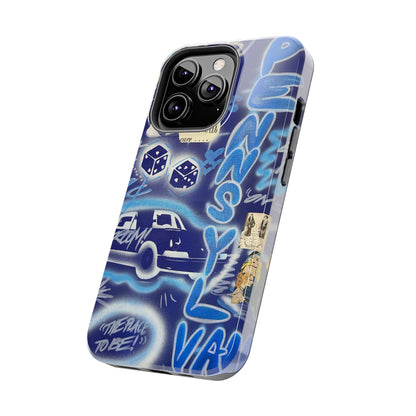 "state college, pa" airbrush iPhone case