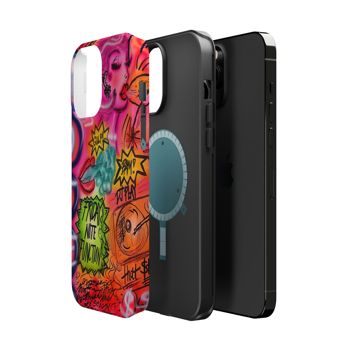 MagSafe „Vegas Ventures“ Airbrush iPhone-Hülle