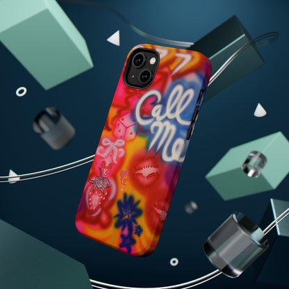 MagSafe "CALL ME!" airbrush iPhone case