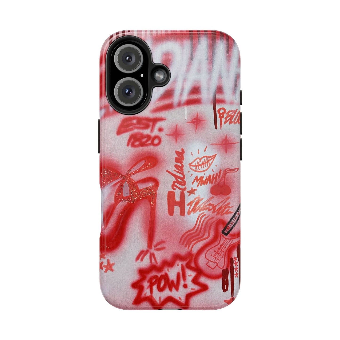 "indiana university" airbrush iPhone case