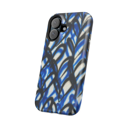 MagSafe "abstract hearts" airbrush iPhone case