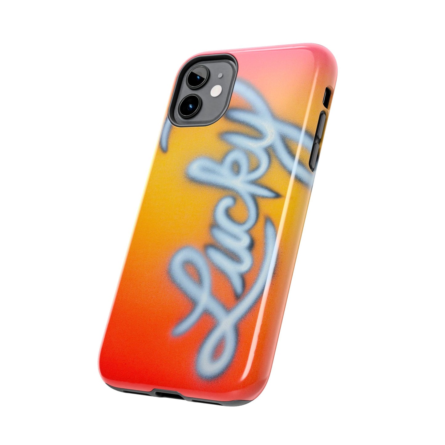 "lucky" airbrush iPhone case