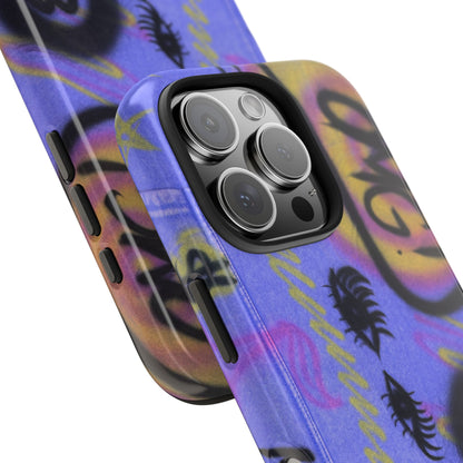 "eye$ on lies" airbrush iPhone case