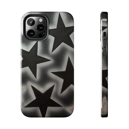 "chrome stars" airbrush iPhone case
