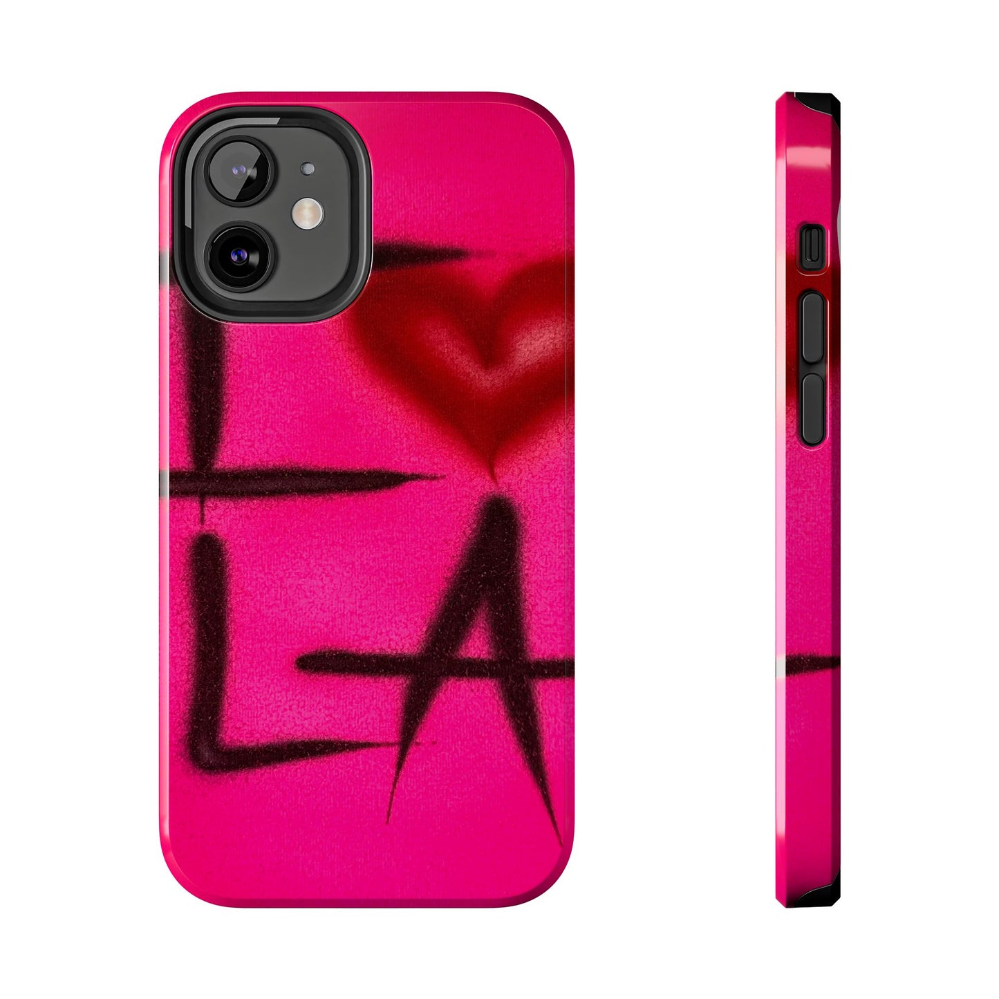 "I <3 LA" airbrush iPhone case