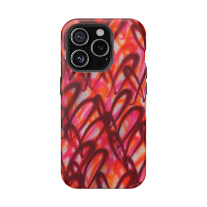 MagSafe „Graffiti Love“ Airbrush iPhone Hülle
