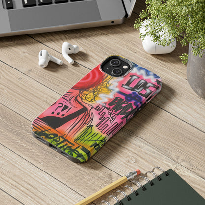 "lost in paradise" airbrush iPhone case