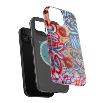 MagSafe "exotic expectations" airbrush iPhone case