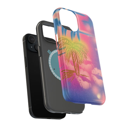 MagSafe "glowy night" airbrush iPhone case