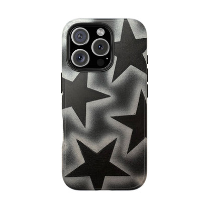 "chrome stars" airbrush iPhone case
