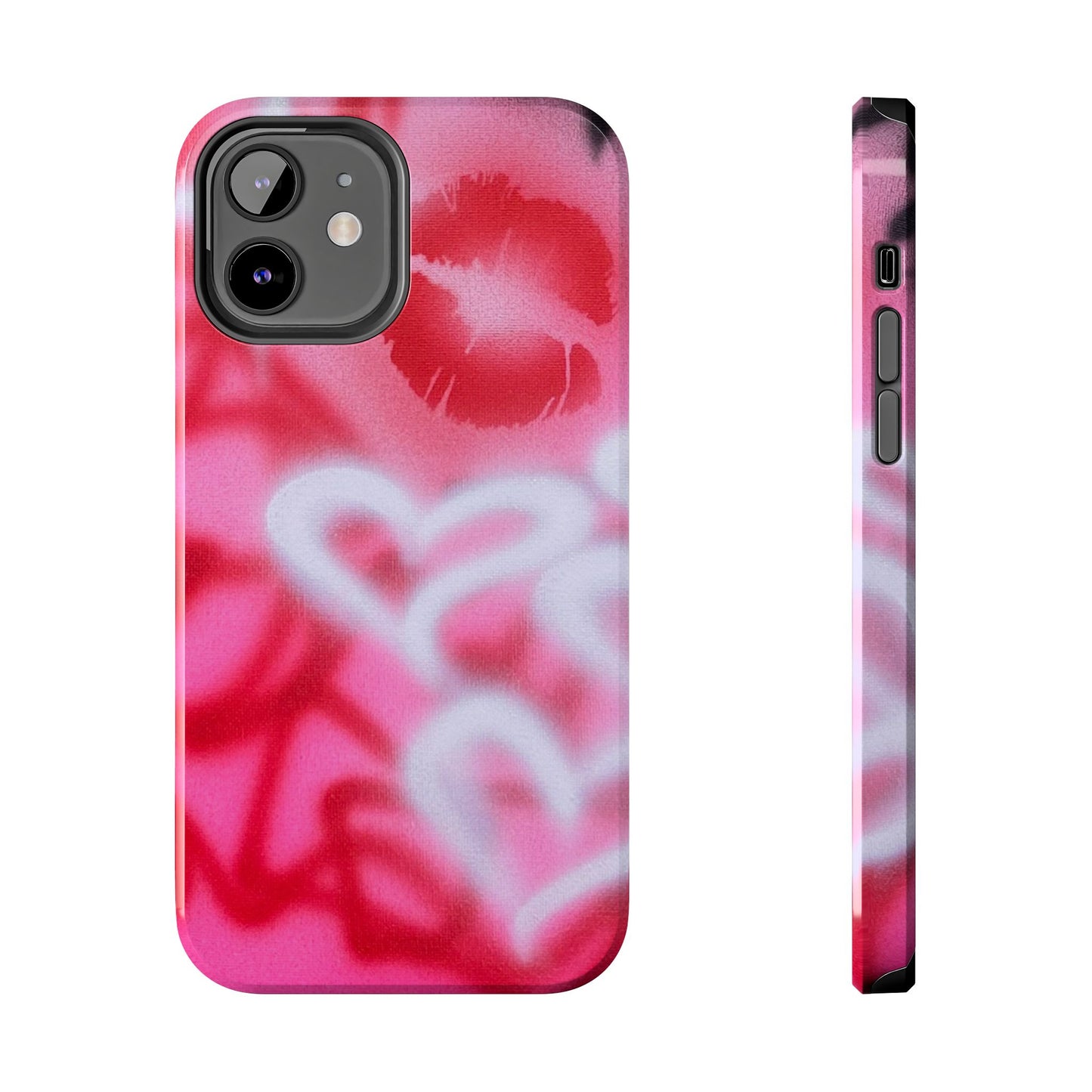 "romantic rush" airbrush iPhone case