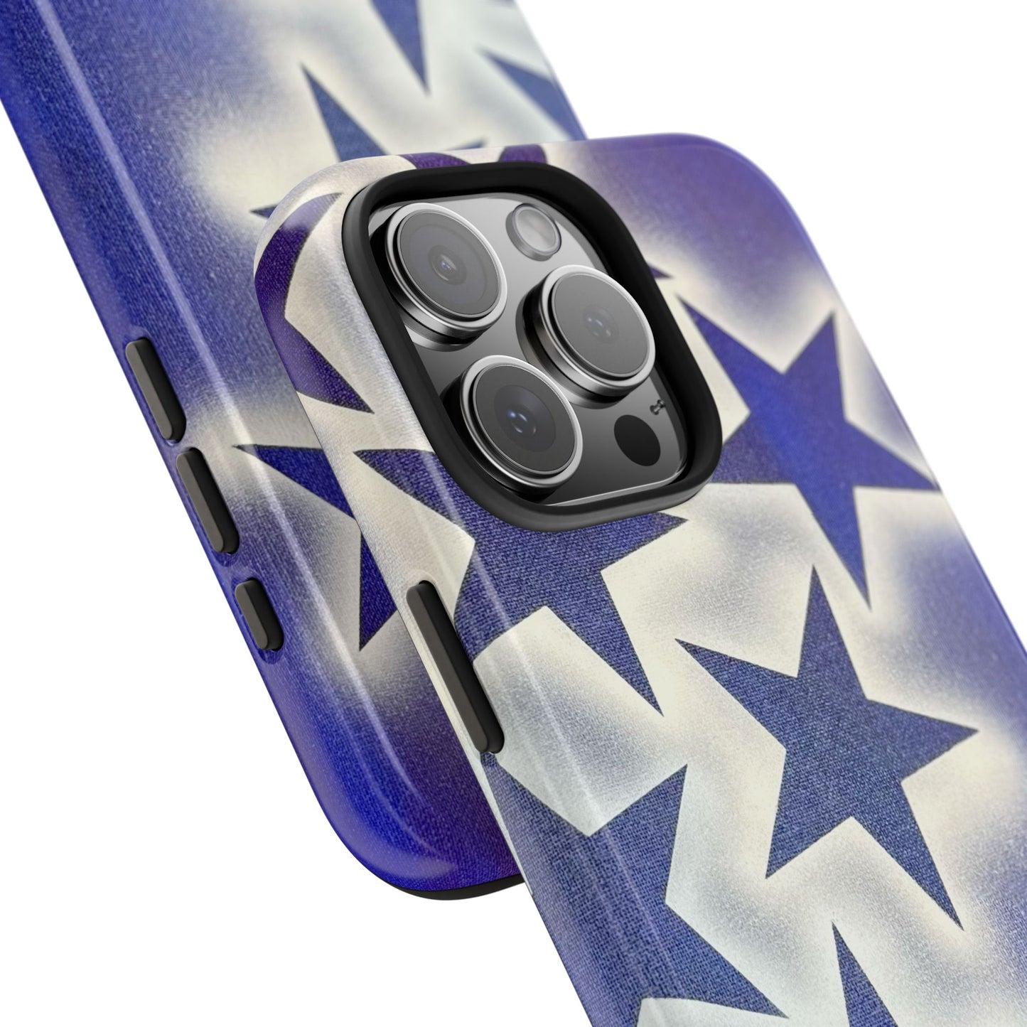 "frosted galaxy" airbrush iPhone case