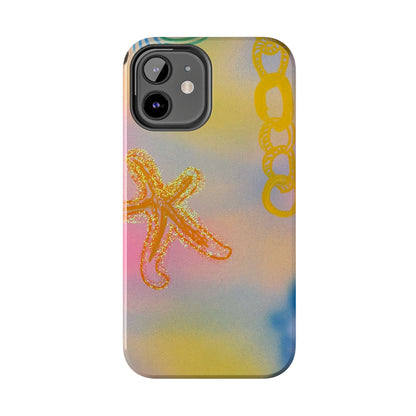 "sweet starfish" airbrush iPhone case