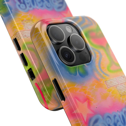 "forever summer" airbrush iPhone case