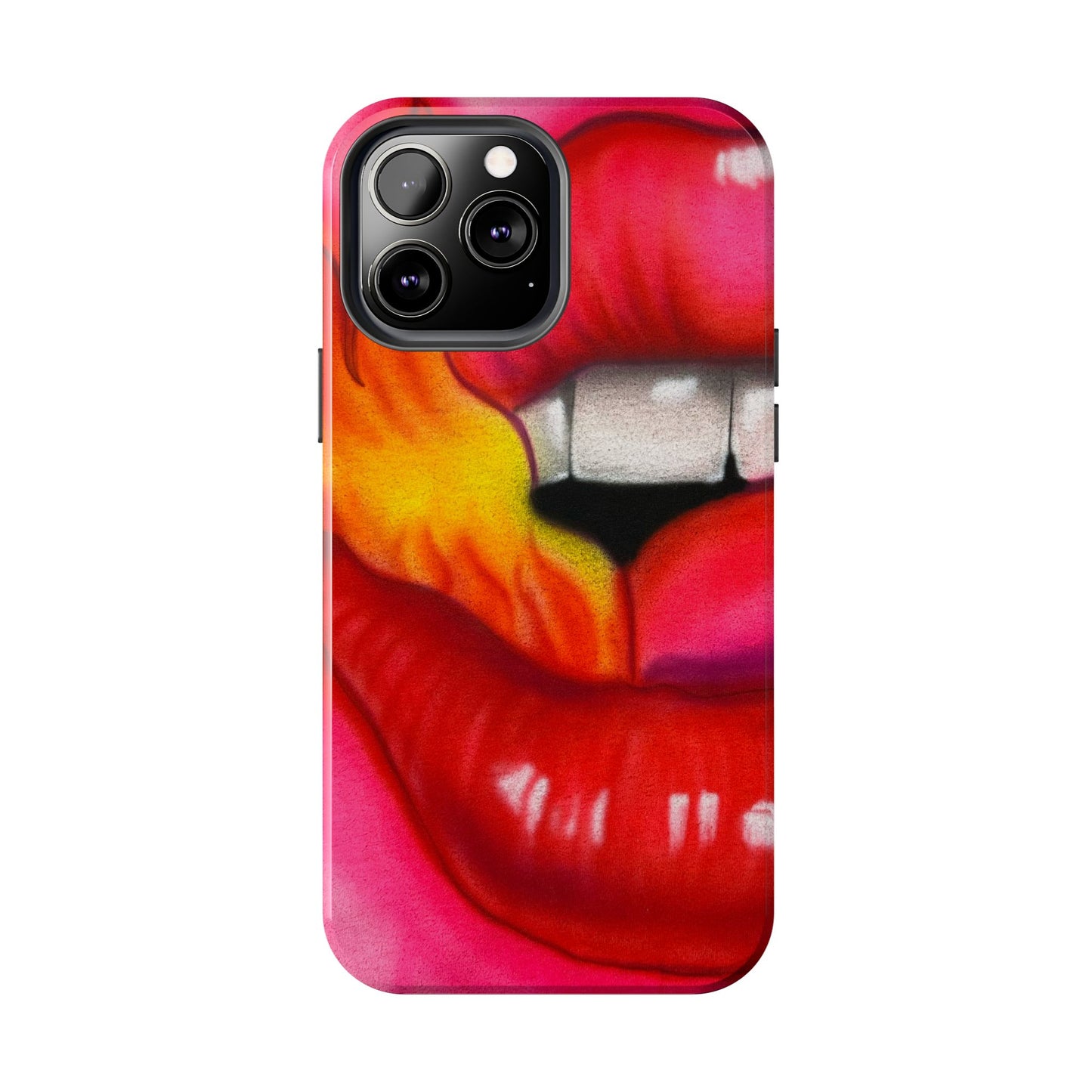 "flaming lips pt. 2" airbrush iPhone case