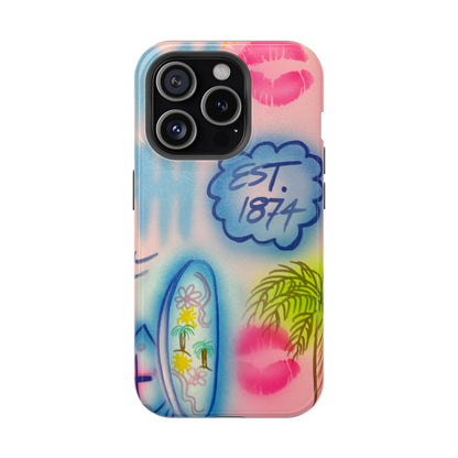 MagSafe „in the wave“ Airbrush iPhone Hülle